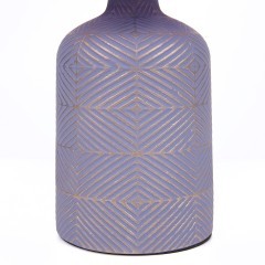 8220/1T MODERNI LN25 сиреневый, керамика/текстиль Настольная лампа Е27 1*60W 220V NIANA