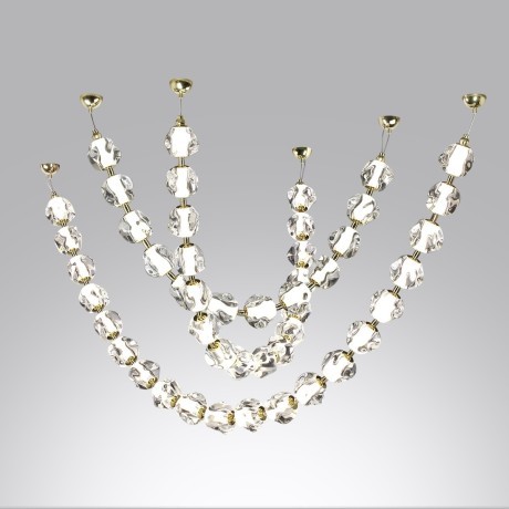 Подвес бусы LED 64W 4000K 3200Лм Odeon Light JEMSTONE 5085/64L