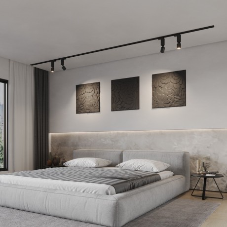 Трехжильный однофазный трековый светодиодный светильник Novotech Tubo 359319 600лм 5Вт