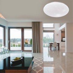 Настенно-потолочный светильник Sonex 2052/CL ABASI IP43 светодиодный LED 30W