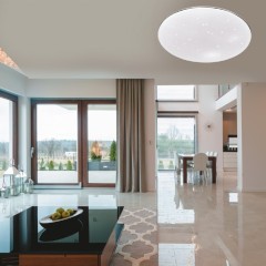 Настенно-потолочный светильник Sonex 2052/CL ABASI IP43 светодиодный LED 30W