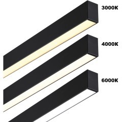 Светильник линейный Novotech OVER с переключ. цв. температуры IP20 LED Ra90 Lm1500 20W 220-240V 3000К\4000К\6000К FATTO 359603