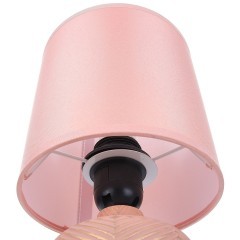 8221/1T MODERNI LN25 терракота, керамика/текстиль Настольная лампа Е27 1*60W 220V NIANA