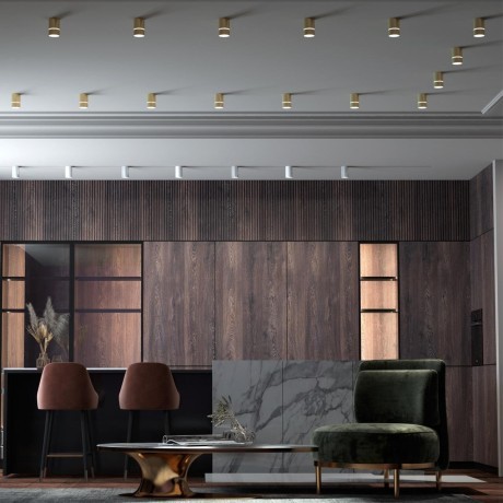 Накладной потолочный светильник Novotech 370734 ELINA под лампу 1xGU10 9W