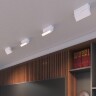 Novotech EOS 359762 Белый накладной поворотный светодиодный светильник книжка шириной 10см, глазковые светодиоды, CCT перекл. цветовой температуры на драйвере, LED 6Вт 289Лм CRI90 26° 2700;3200;4000К IP20 220В, коэф. пультсации < 1%