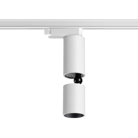 Трехжильный однофазный трековый светодиодный светильник Novotech Tubo 359318 600лм 5Вт