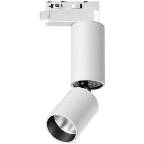 Трехжильный однофазный трековый светодиодный светильник Novotech Tubo 359318 600лм 5Вт