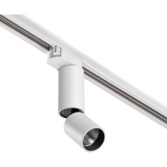 Трехжильный однофазный трековый светодиодный светильник Novotech Tubo 359318 600лм 5Вт