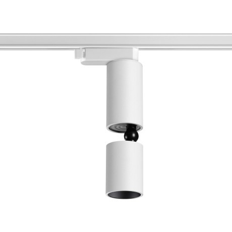 Трехжильный однофазный трековый светодиодный светильник Novotech Tubo 359318 600лм 5Вт
