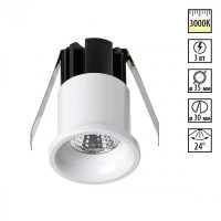 Встраиваемый светильник Novotech 357698 Dot светодиодный LED 3W