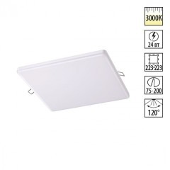 Встраиваемый светильник Novotech 358151 MON светодиодный LED 24W