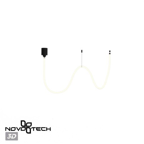 359329 KONST NT24 000 черный Светильник светодиодный IP20 LED 4000K 25W 170-265V 2420Лм RAMO