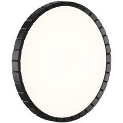 7649/DLN Черный круглый настенно-потолочный 38см светильник с перекл. цветовой температуры на драйвере 48Вт 5047Лм 3000;4000;6000К CRI80 IP43 CCT SONEX ATABI BLACK