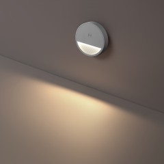 359707 Светильник c датчиком движения и аккумулятором, заряжаемый от usb, быстросъемный (на магнитах) для лестниц Novotech IP20 LED 0.4W 3000К 1000mAh Li-ion, 5V VESPERA