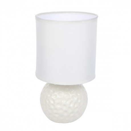 8228/1T MODERNI LN25 белый, керамика/текстиль Настольная лампа E14 1*40W 220V MAKOVIA