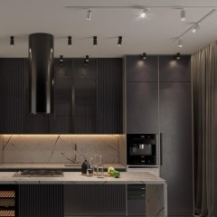 Однофазный двужильный трековый светильник Novotech 370879 ULAR под сменную лампу GU10