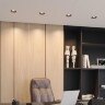 Novotech BRILLO 359866 Черный круглый встраиваемый светильник диаметром 84мм, с CCT переключателем цветовой температуры LED 12Вт 850Лм 40° CRI≥90 UGR≤16 3000-4000-6000К IP20 220V, коэффициент пульсации<1%