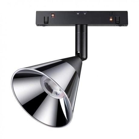 358397 Трековый светодиодный светильник Novotech Flum CRI90+ 4000К 800Лм 60° 10W