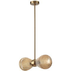 Подвесной светильник с 2 плафонами Odeon Light 5402/2 Elica под лампы 2xE14 40W