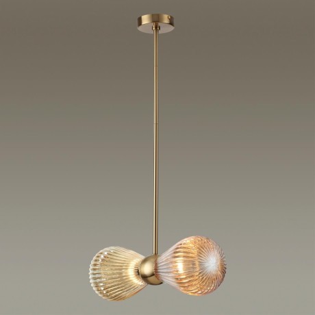 Подвесной светильник с 2 плафонами Odeon Light 5402/2 Elica под лампы 2xE14 40W