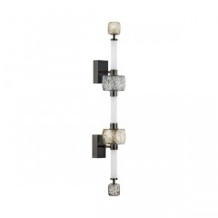 5427/34WL L-VISION ODL_EX24 21 черный хром/белый/дымчатый/коньячный/металл/стекло/акрил Бра LED 34W 3000K KLIFF