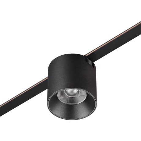 359472 Трековый ременный светодиодный SMART светильник c доп. механическим перекл. цветности Novotech EASY CRI90+ 3000-6000К 440Лм 32° 6W TUYA, Алиса, Wi-Fi