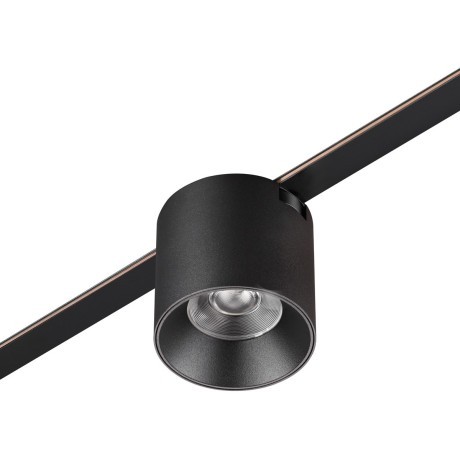 359472 Трековый ременный светодиодный SMART светильник c доп. механическим перекл. цветности Novotech EASY CRI90+ 3000-6000К 440Лм 32° 6W TUYA, Алиса, Wi-Fi