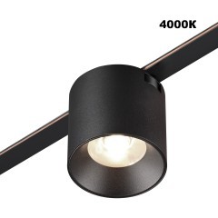 359472 Трековый ременный светодиодный SMART светильник c доп. механическим перекл. цветности Novotech EASY CRI90+ 3000-6000К 440Лм 32° 6W TUYA, Алиса, Wi-Fi