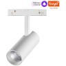 359495 Трековый светодиодный TUYA SMART светильник Novotech Flum CRI90+ 3000-6500К 1080Лм 38° 12W Bluetooth Wi-Fi Алиса