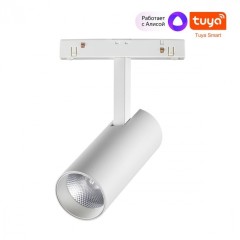 359495 Трековый светодиодный TUYA SMART светильник Novotech Flum CRI90+ 3000-6500К 1080Лм 38° 12W Bluetooth Wi-Fi Алиса