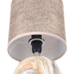 8229/1T CLASSI LN25 бежевый, керамика/текстиль Настольная лампа E14 1*40W 220V KOHALA