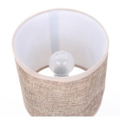 8229/1T CLASSI LN25 бежевый, керамика/текстиль Настольная лампа E14 1*40W 220V KOHALA