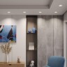 Novotech CLARTE 359875 Белый круглый встраиваемый светильник диаметром 95мм, с CCT переключателем цветовой температуры LED 12Вт 670Лм CRI≥90 80° 3000-4000-6000К IP20 220V (коэффициент пульсации<1%)