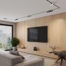 Novotech STRATUS 359773 Черный однофазный двужильный трековый светодиодный светильник, линейный 40см, поворотный, CCT перекл. цветовой температуры, LED 24Вт 1384Лм 2700;3200;4000К CRI90 105° IP20 220В, коэф. пульсации < 1%