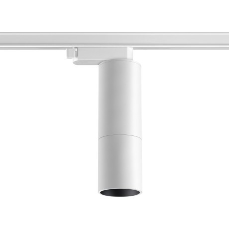 Трехжильный однофазный трековый светодиодный светильник Novotech Tubo 359320 1100лм 10Вт