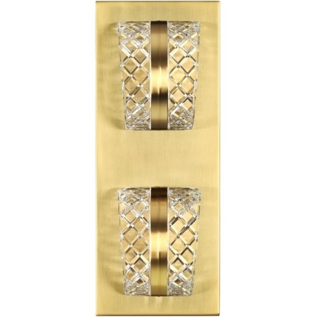 5030/8WL L-VISION ODL24 античн.бронзаметалл/акрил Бра LED 8W 4000K 367лм MIRAGE