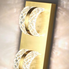 5030/8WL L-VISION ODL24  античн.бронзаметалл/акрил Бра LED 8W 4000K 367лм MIRAGE