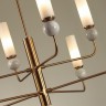 Люстра под мрамор Odeon Light LOLLA 4359/8