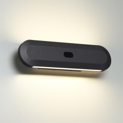 6641/14WL HIGHTECH ODL24 металл/черный/акрил Настенный светильник IP20 LED 40W 3000K 220V с датчиком движения и диммером яркости SATRION