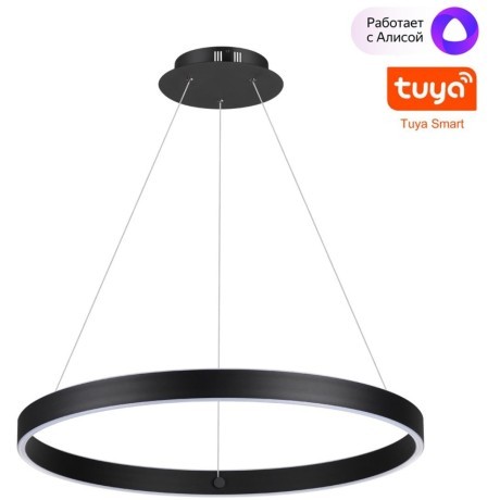 Светильник подвесной диммируемый со сменой цветовой температуры (пульт ДУ/прилож. Smart Life) LED 50/12W  3000-6000К Novotech SOTTO 359450