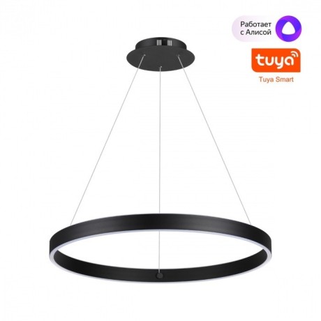 Светильник подвесной диммируемый со сменой цветовой температуры (пульт ДУ/прилож. Smart Life) LED 50/12W  3000-6000К Novotech SOTTO 359450