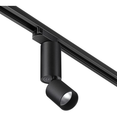 Трехжильный однофазный трековый светодиодный светильник Novotech Tubo 359321 1100лм 10Вт