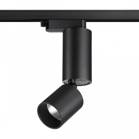 Трехжильный однофазный трековый светодиодный светильник Novotech Tubo 359321 1100лм 10Вт