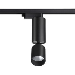 Трехжильный однофазный трековый светодиодный светильник Novotech Tubo 359321 1100лм 10Вт