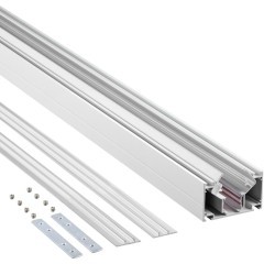 Шинопровод для гарпунных натяжных потолков 2м IP20 48V Novotech FLUM 135241