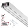 Шинопровод для гарпунных натяжных потолков 2м IP20 48V Novotech FLUM 135241