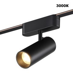 359470 Трековый ременный светодиодный SMART светильник c доп. механическим перекл. цветности Novotech EASY CRI90+ 3000-6000К 580Лм 28° 12W TUYA, Алиса, Wi-Fi