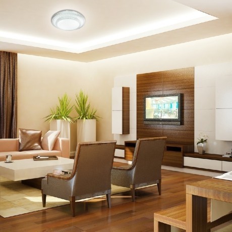 Светодиодный настенно-потолочный светильник с пультом Floors 2041/EL