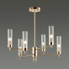 Люстра потолочная Lumion 5274/6C KAMILLA под лампы 6xE14 6*40W