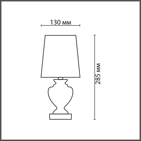 Настольная лампа E14 Lumion BIANKA 8163/1T